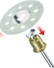 DREMEL® EZ SpeedClic: Diamanttrennscheibe. (SC545)